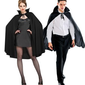Adult Black Cape Deluxe