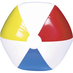 Multicolor Beach Ball. 13in