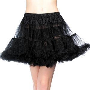 Adult Black Tulle Petticoat