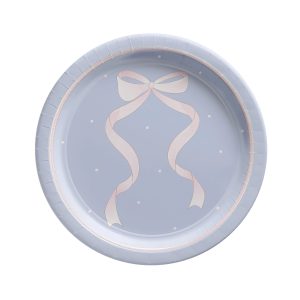 Tying the Knot Dessert Plates. 7in. 8ct