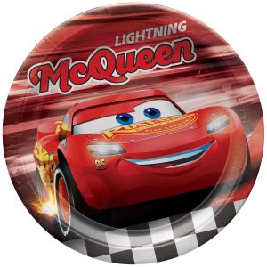 Cars 3 Lunch Plates 8ct