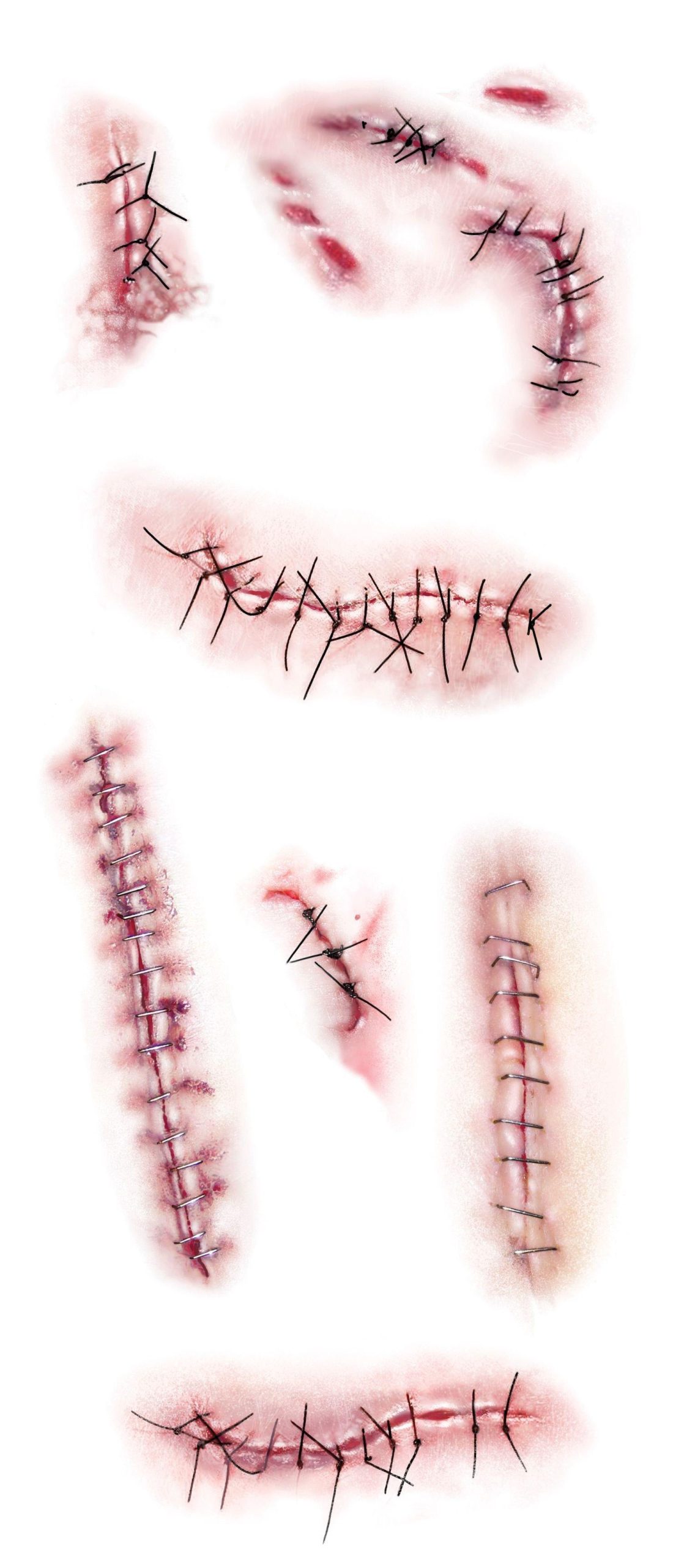 Staples & Stitches Face Tattoo Kit- Tinsley Transfers - Image 2