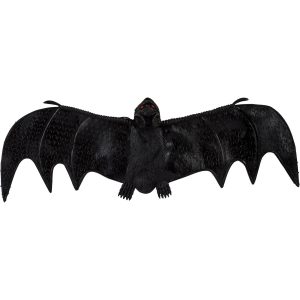 Black Rubber Bat. 9in x 4in