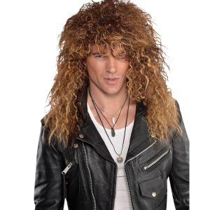 Brown Glam Rocker Wig