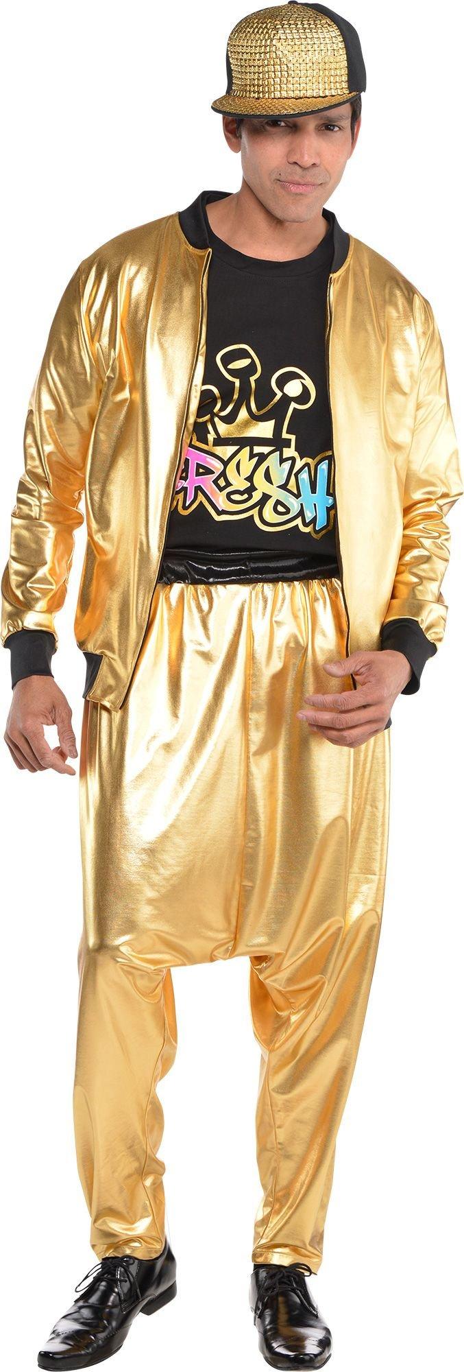 Gold Hip Hop Track Jacket - Image 3