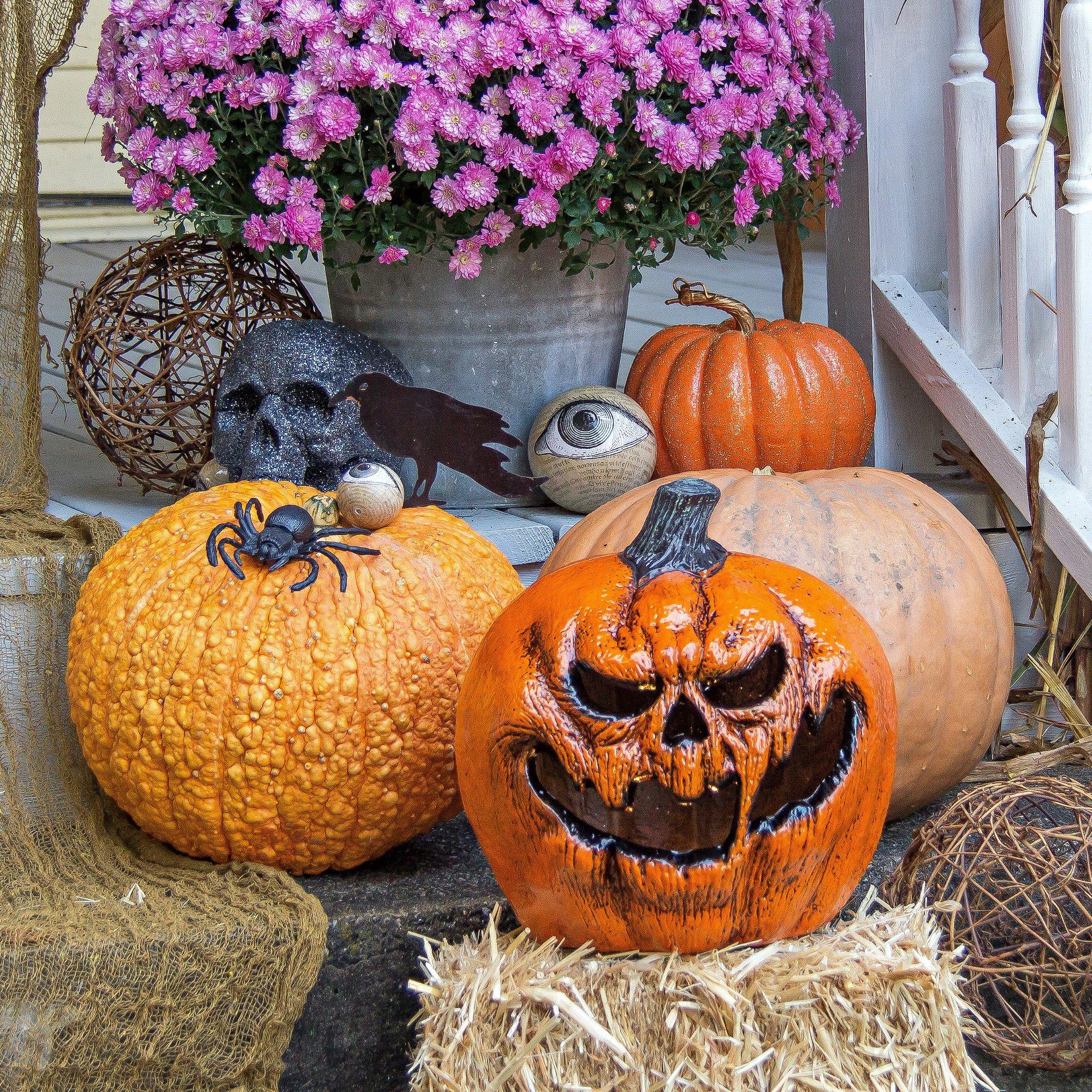 Light-Up Evil Pumpkin - Image 5