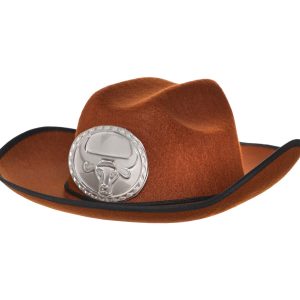 Kids' Brown Cowboy Hat