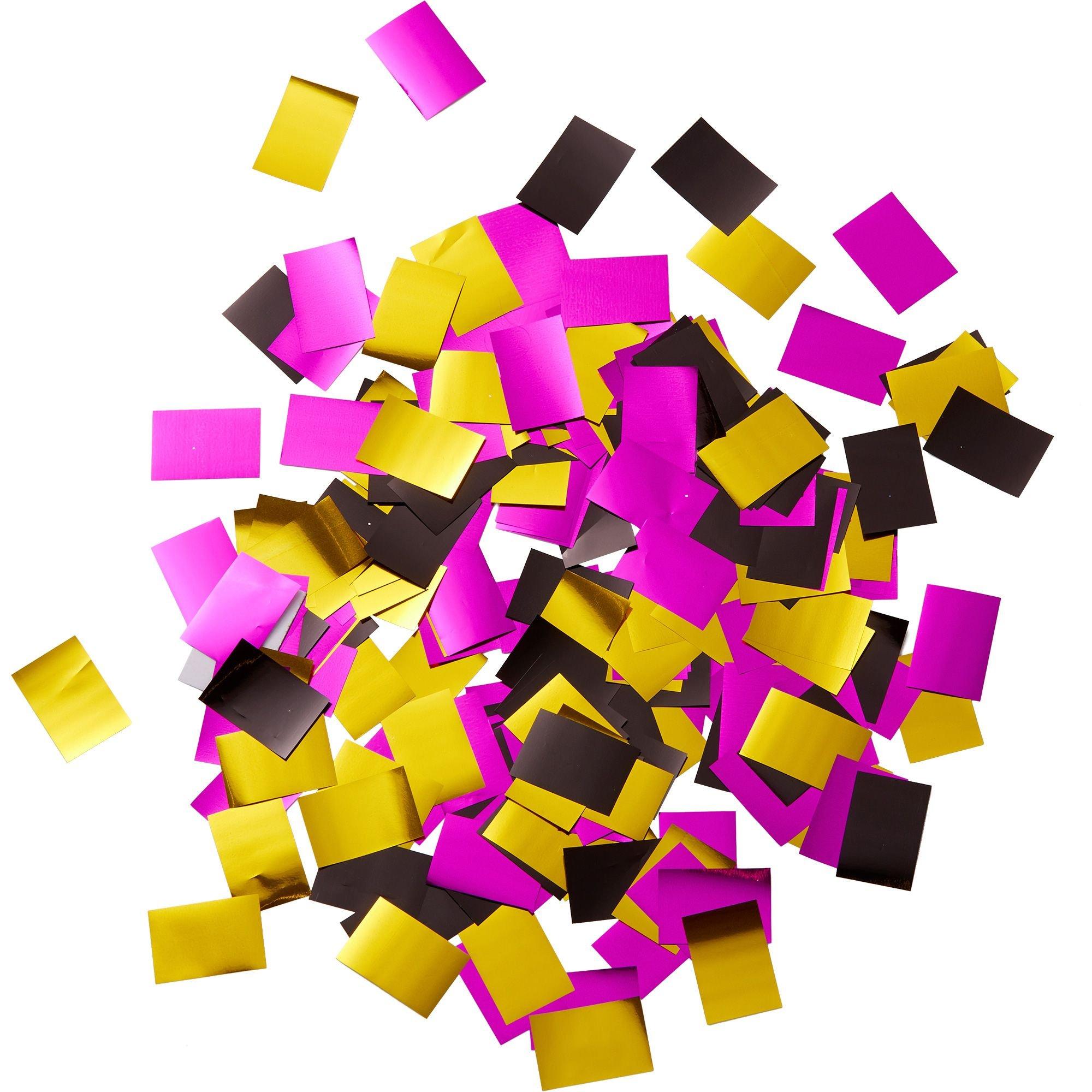 Glitter Pink Champagne Bottle Confetti Popper - Image 2