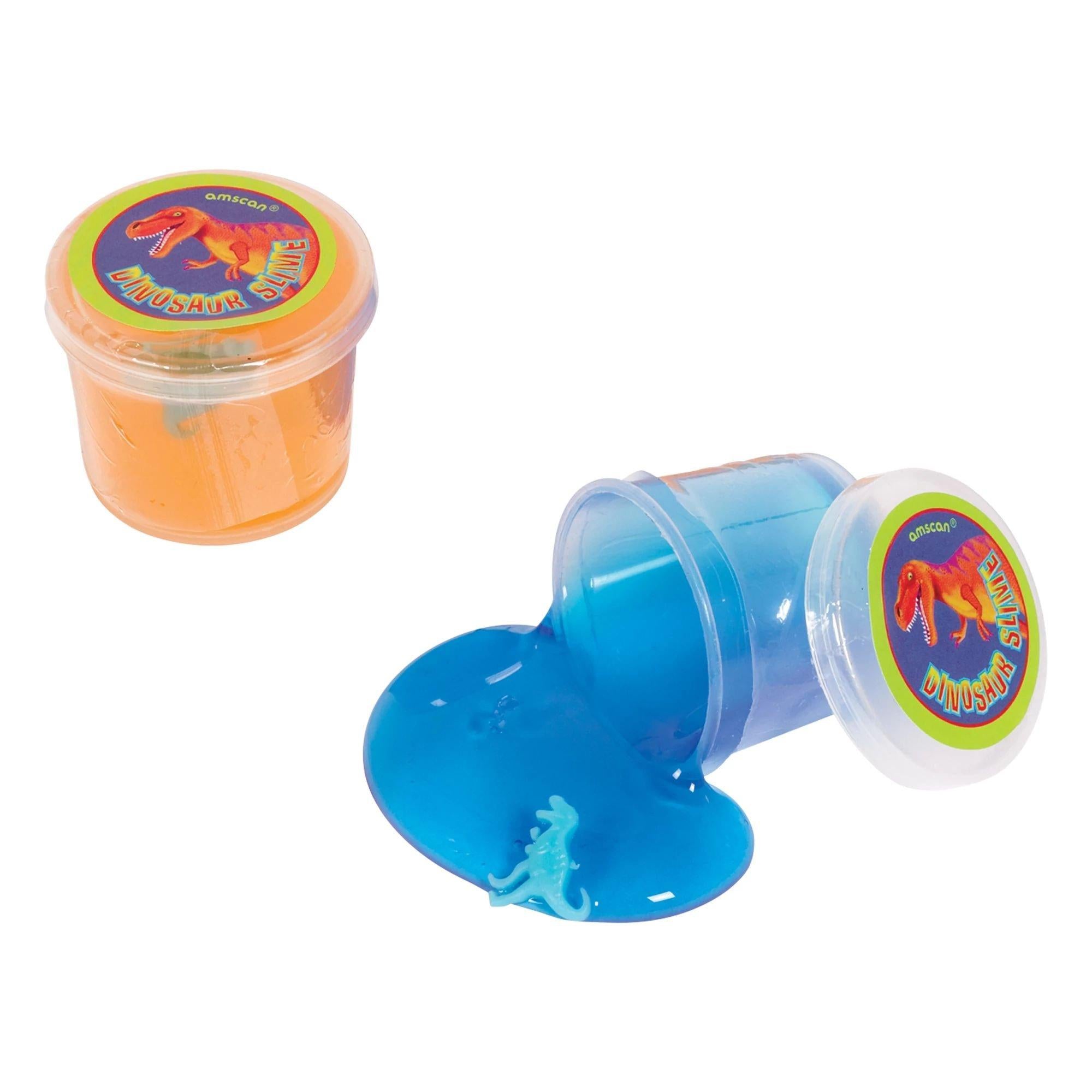 Dinosaur Putty Party Favors for Kids with Toy Surprise. 12ct - Image 2