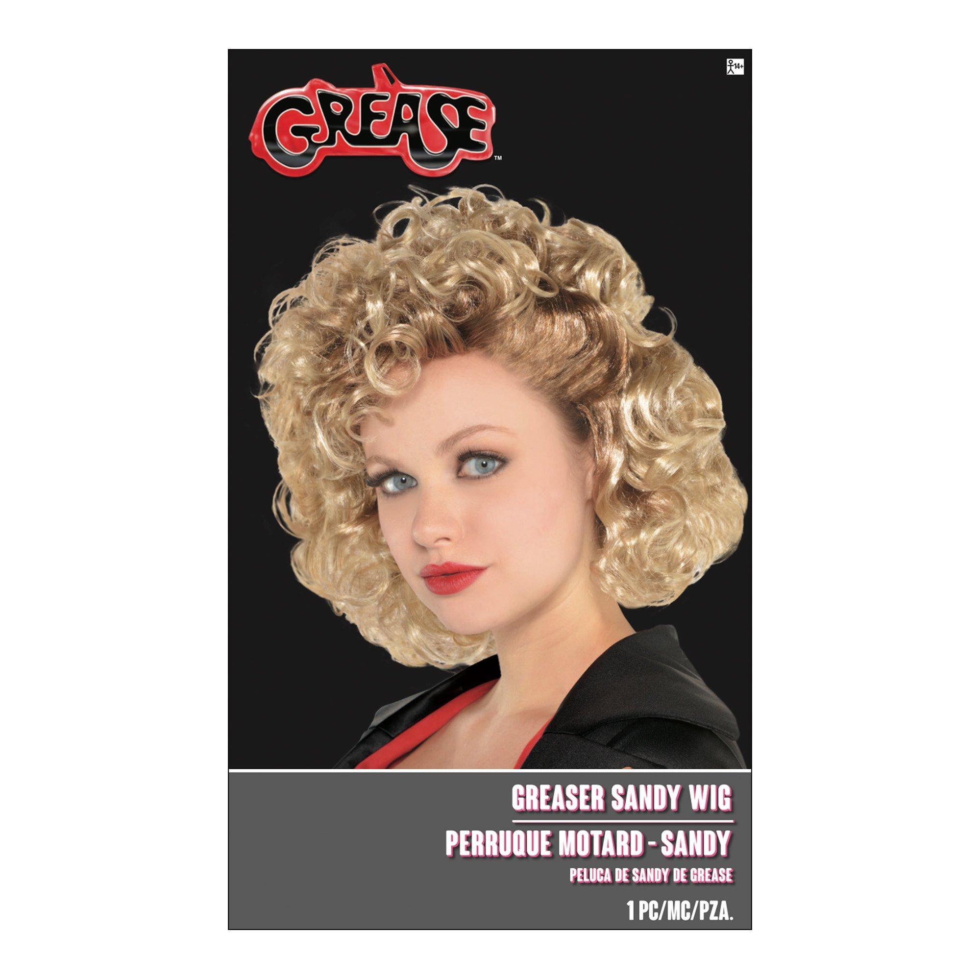 Sandy Olsson Greaser Wig - Grease - Image 2