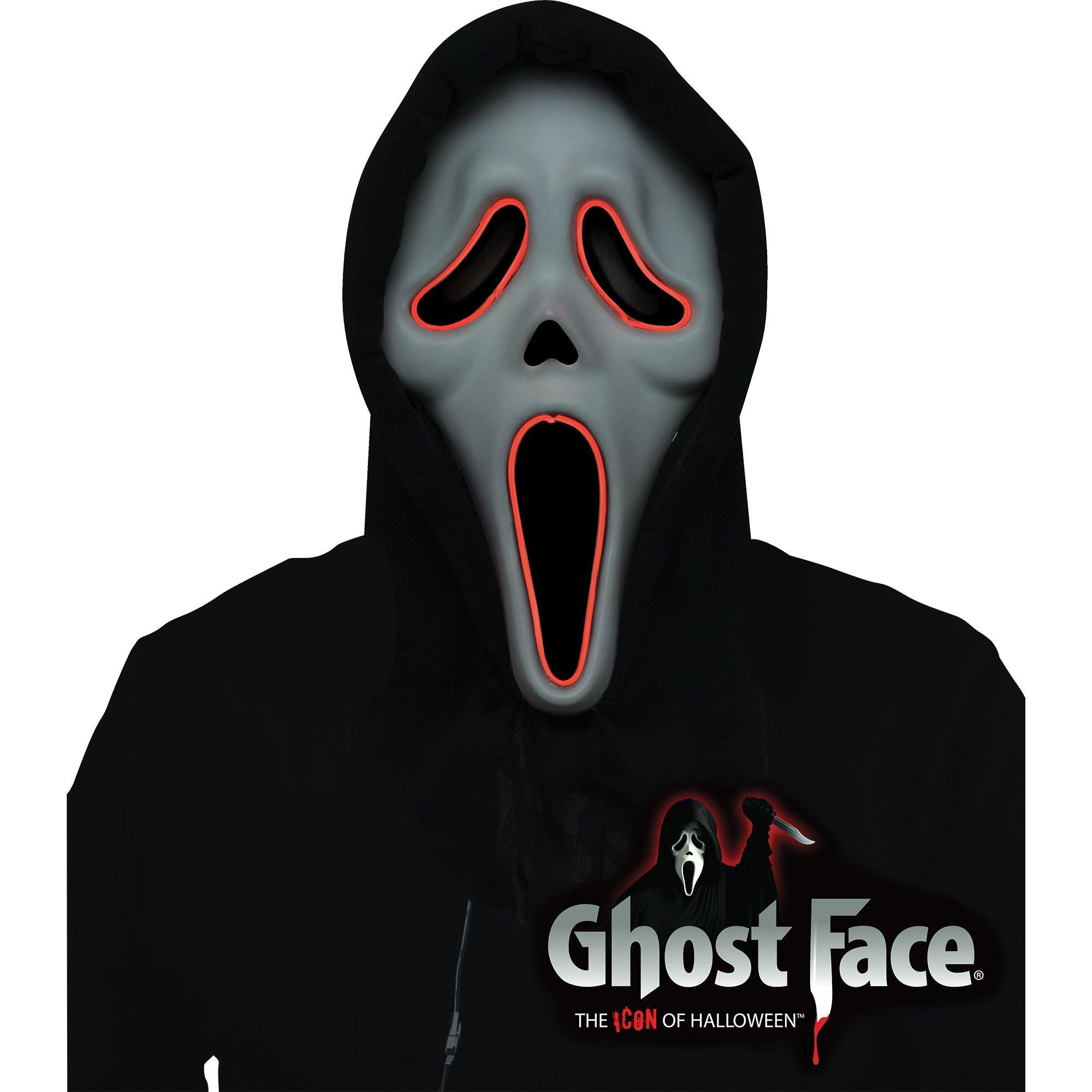 Adult Light-Up Ghostface Mask - Scream - Image 2