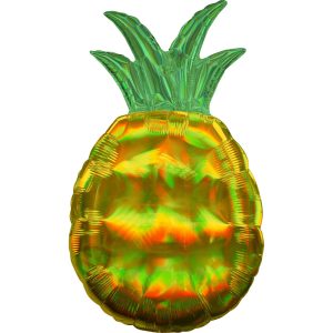 Giant Iridescent Pineapple Balloon. 31in