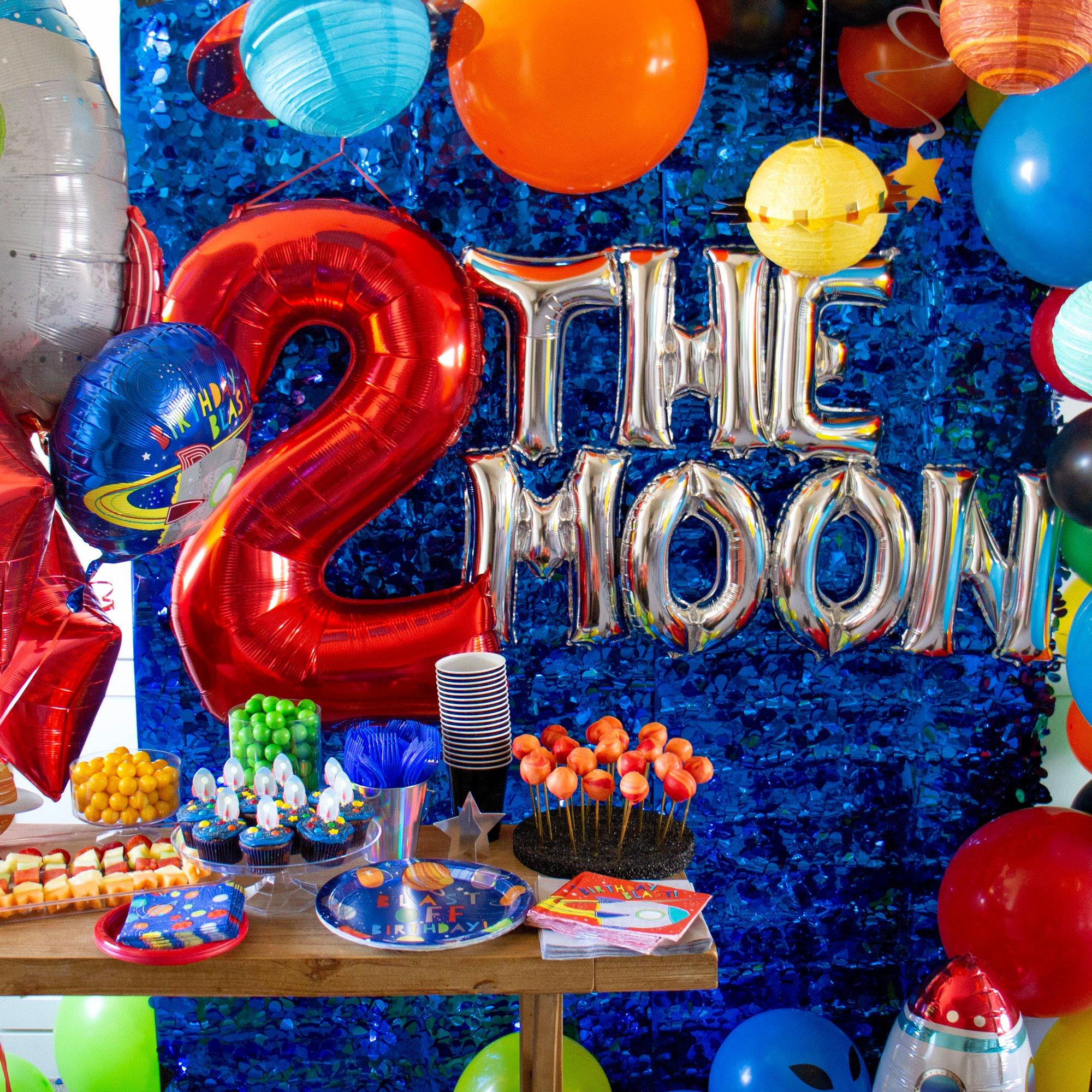 Blast Off Balloon Bouquet 5pc - Image 2
