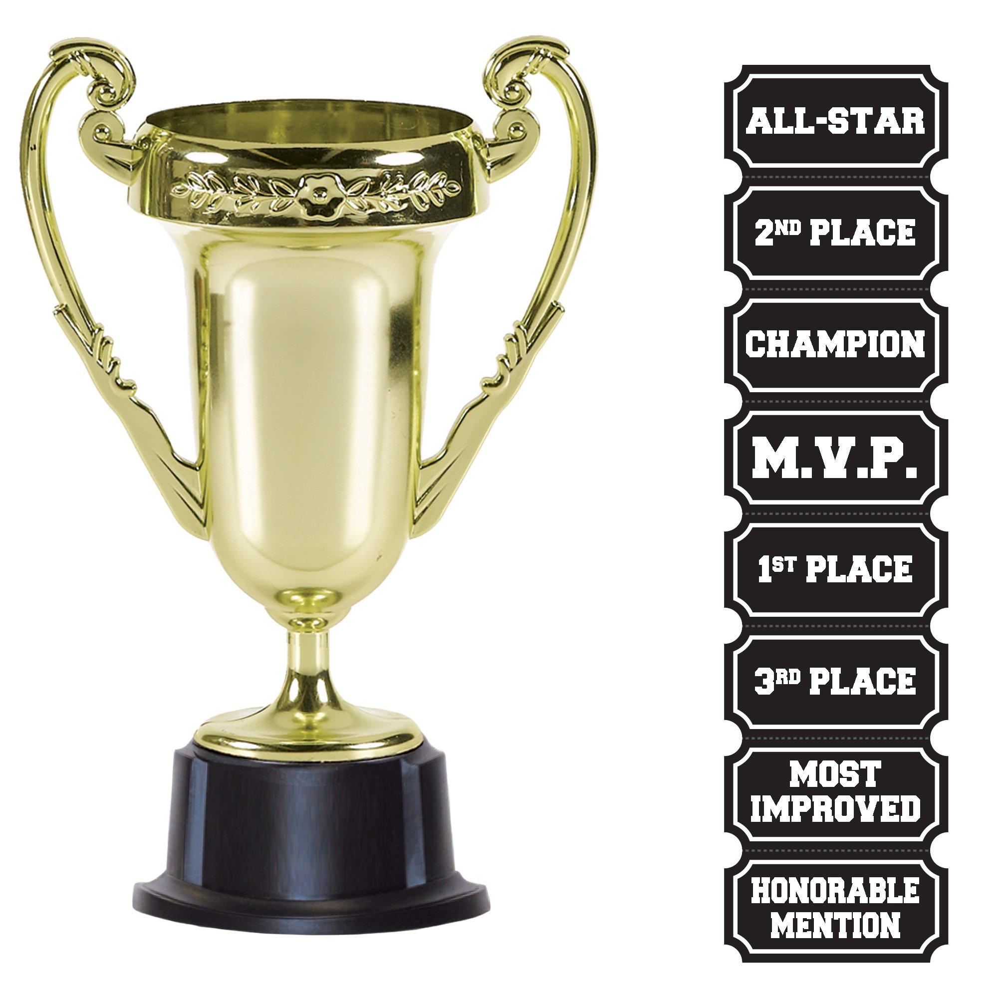 Customizable Gold Trophy - Image 2