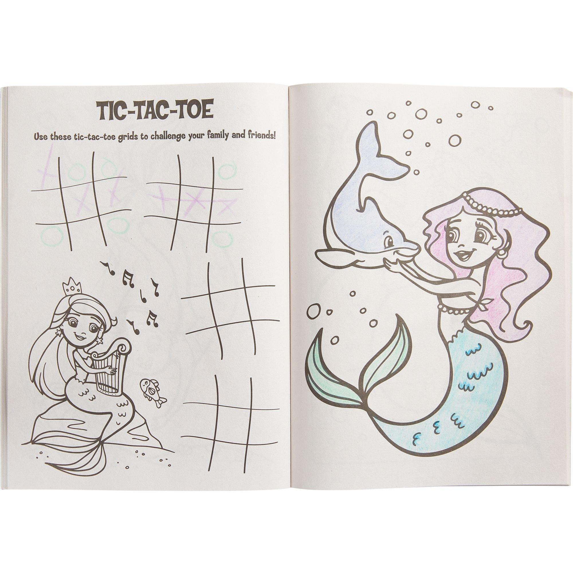 Mermaid Coloring & Activity Book - Image 2