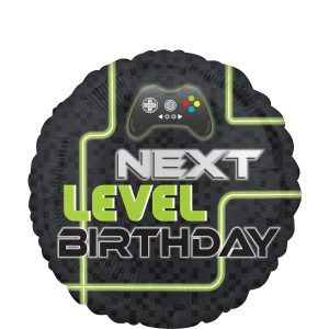 Level Up Birthday Balloon