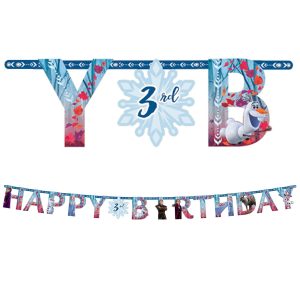 Frozen 2 Birthday Banner Kit. 10.5ft