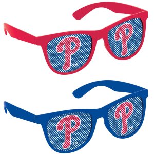 10ct Philadelphia Phillies Baseball Glasses – MLB Party Favors with Printed Lenses