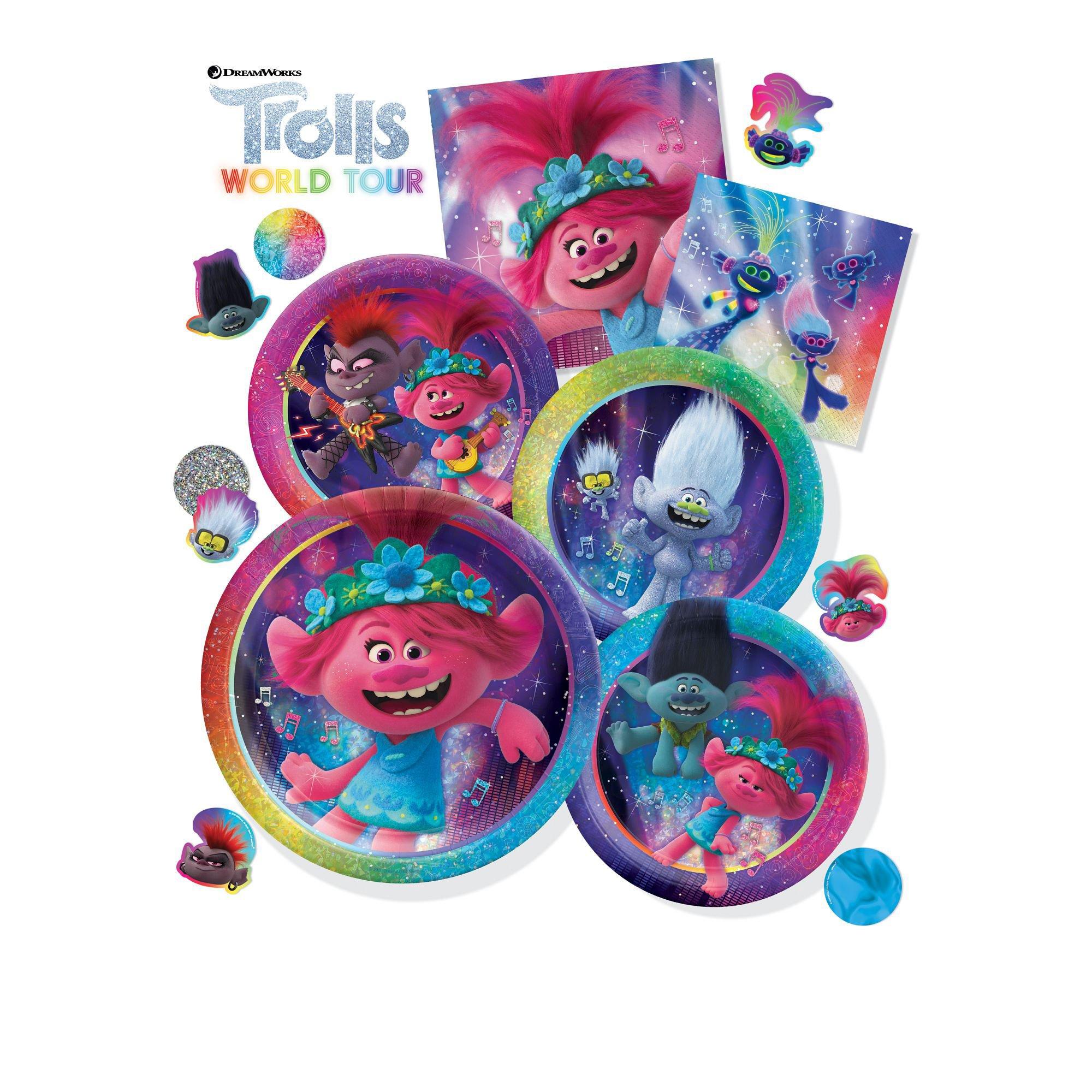 Prismatic Trolls World Tour Dessert Plates 8ct - Image 2