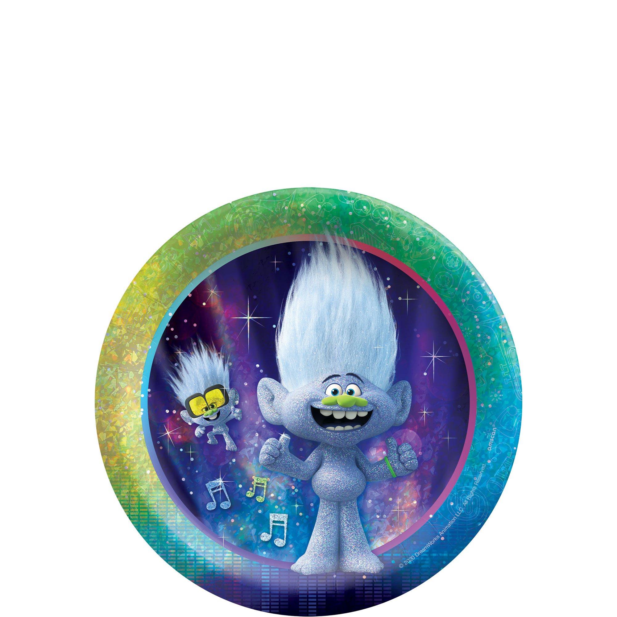 Prismatic Trolls World Tour Dessert Plates 8ct - Image 5