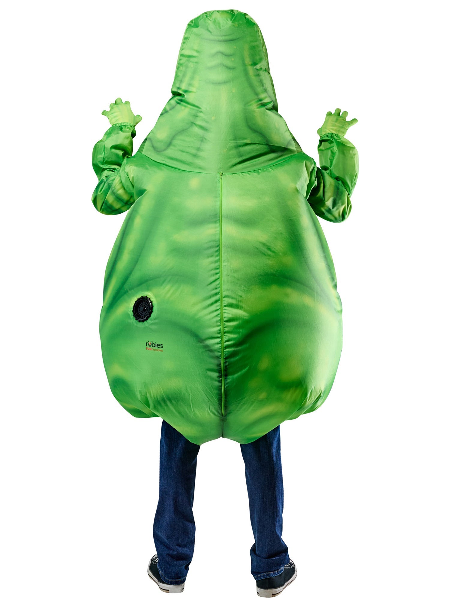 Adult Ghostbusters Classic Slimer Inflatable Costume - Image 3