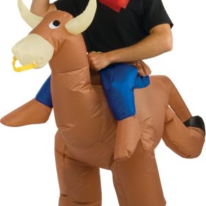 Bull Rider Adult Inflatable Costume