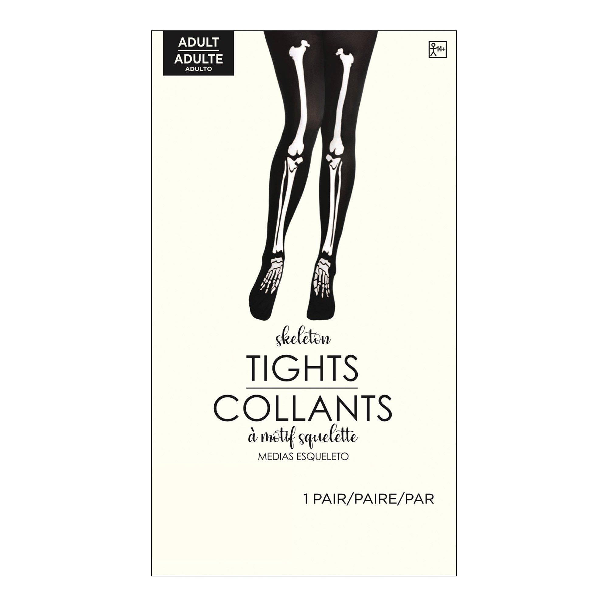 Adult Skeleton Tights - Image 2