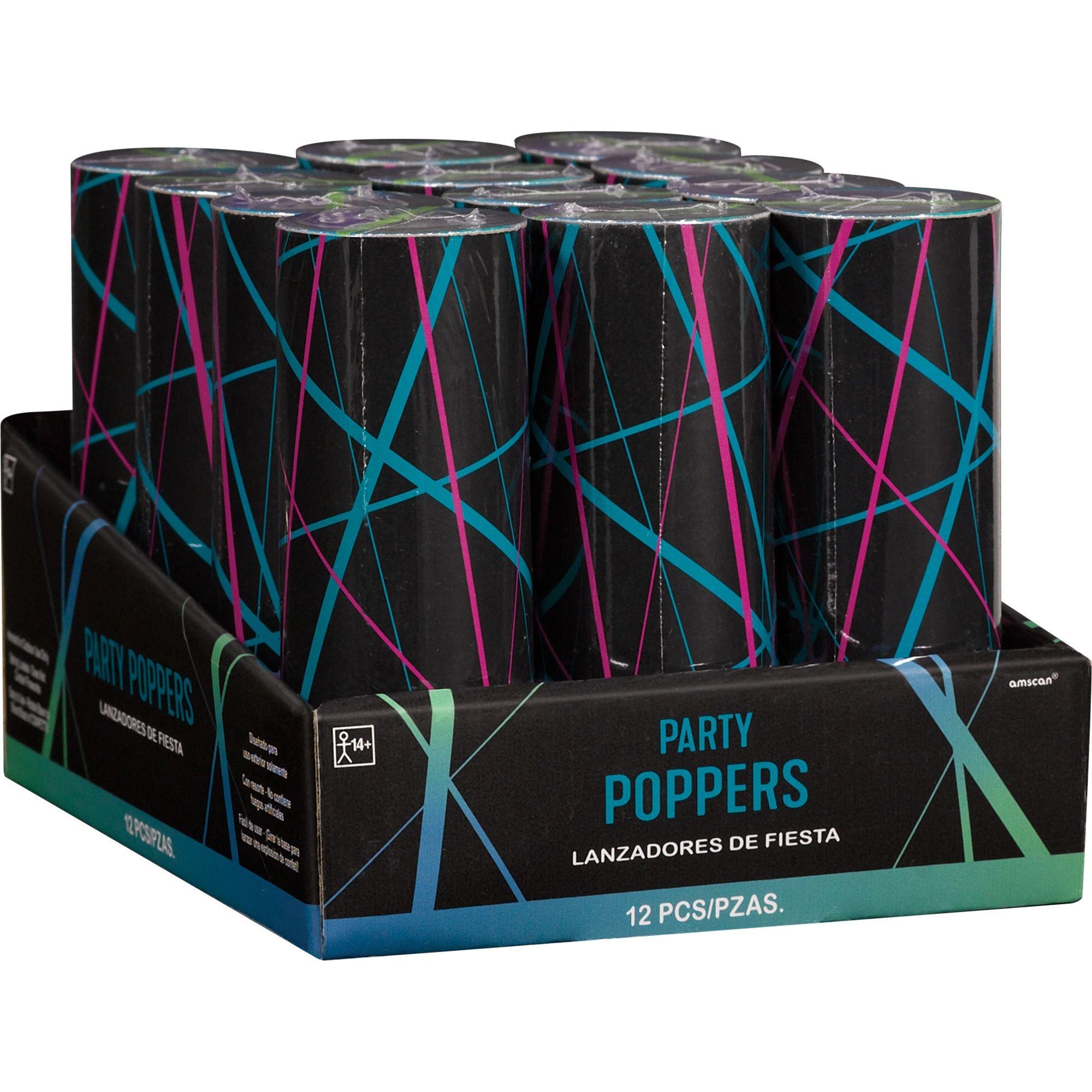 Finally 21 Confetti Party Poppers. 12ct