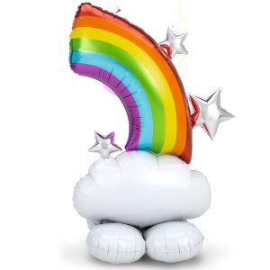AirLoonz Half Rainbow Balloon. 52in