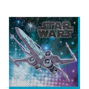 X-Wing Paper Lunch Napkins. 6.5in. 16ct - Star Wars Galaxy of Adventures