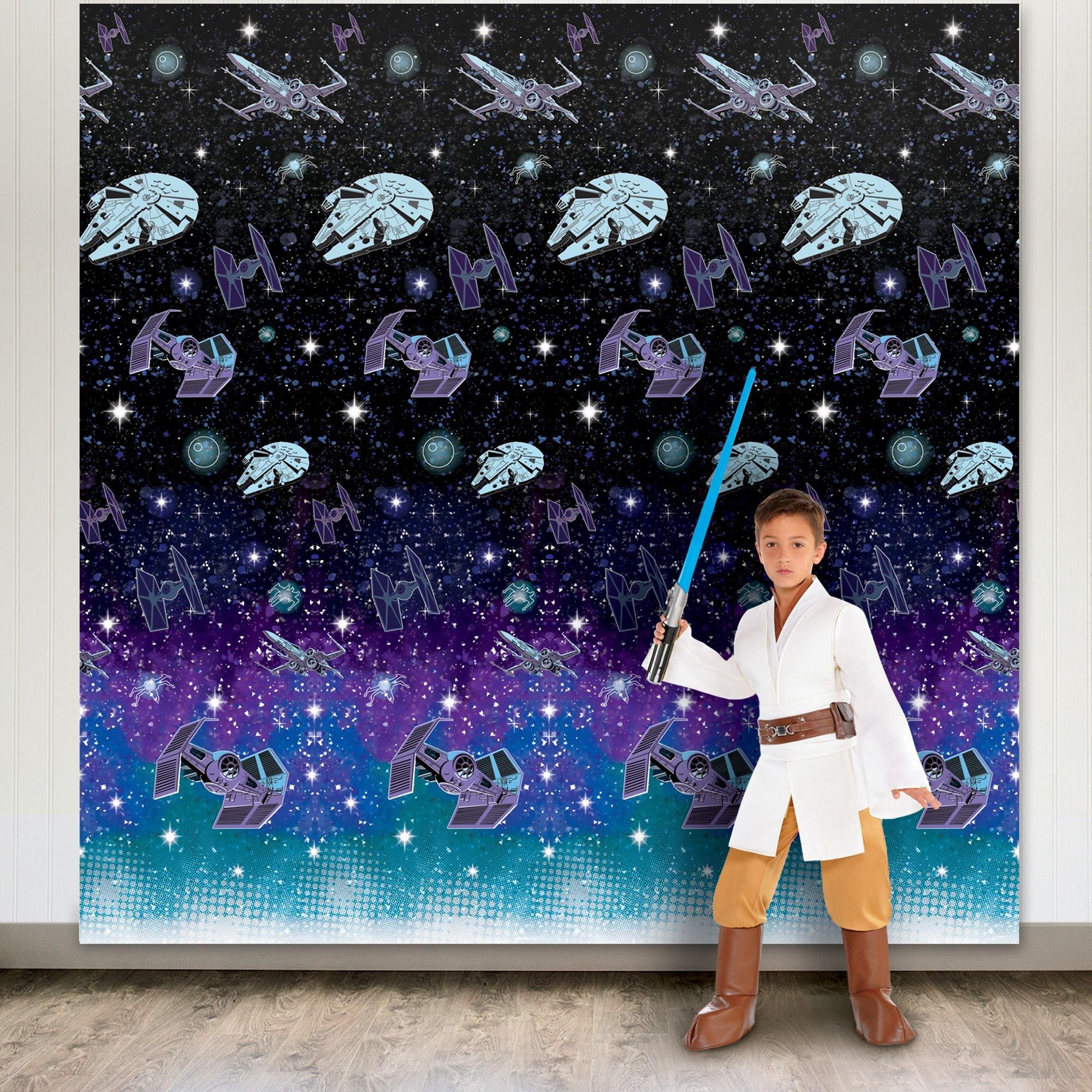 Star Wars Galaxy of Adventures Plastic Scene Setters. 8ft. 2ct