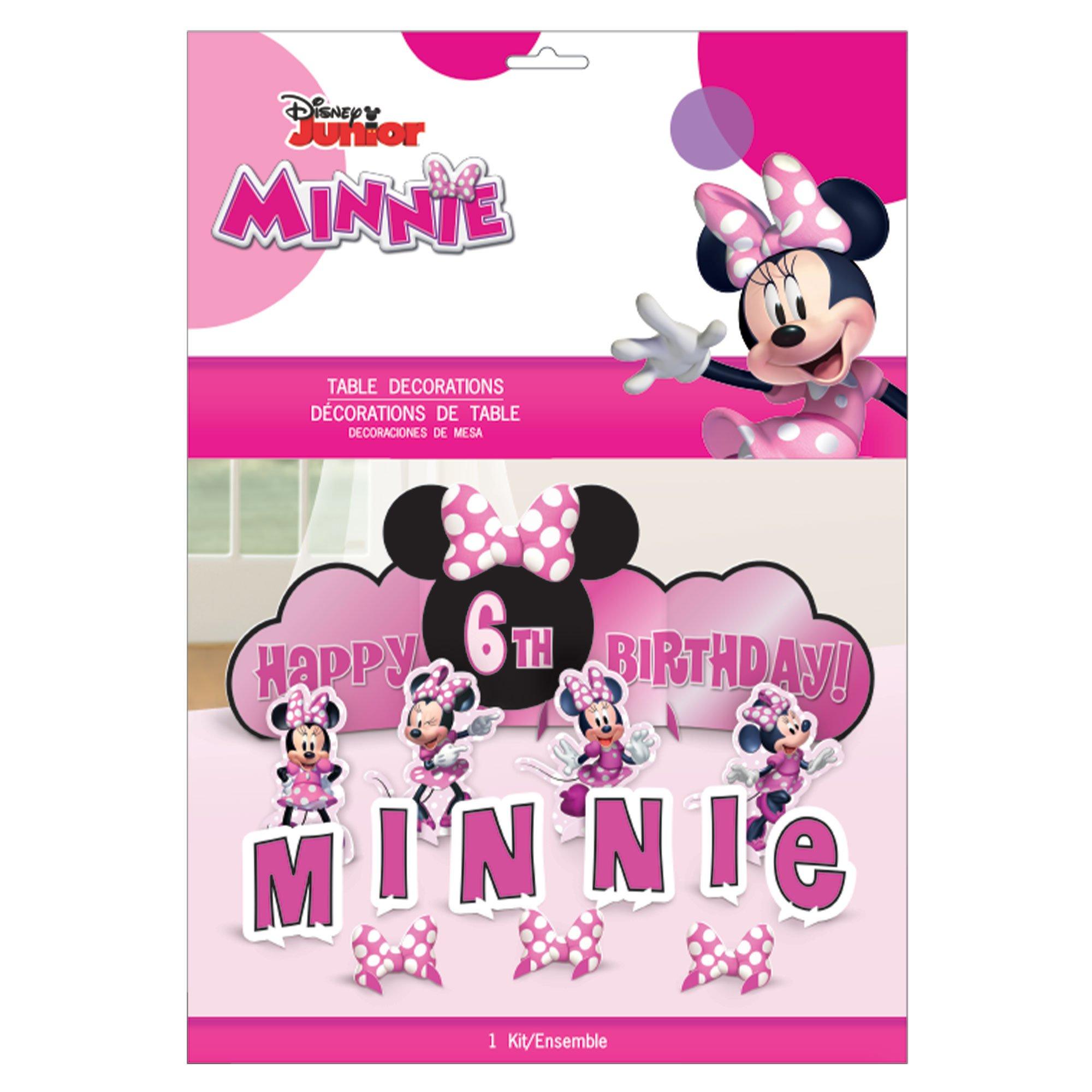 Minnie Mouse Forever Birthday Table Decorating Kit. 14pc - Image 2