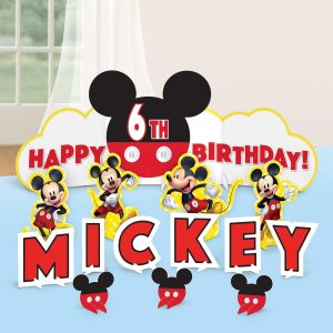 Mickey Mouse Forever Birthday Table Decorating Kit. 14pc