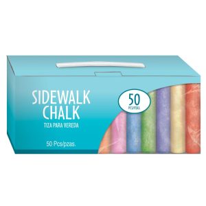 Assorted Color Sidewalk Chalk. 50pc