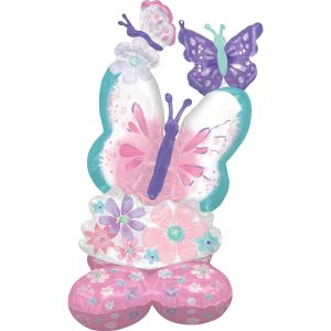 AirLoonz Flutter Butterfly Foil Balloon. 44in