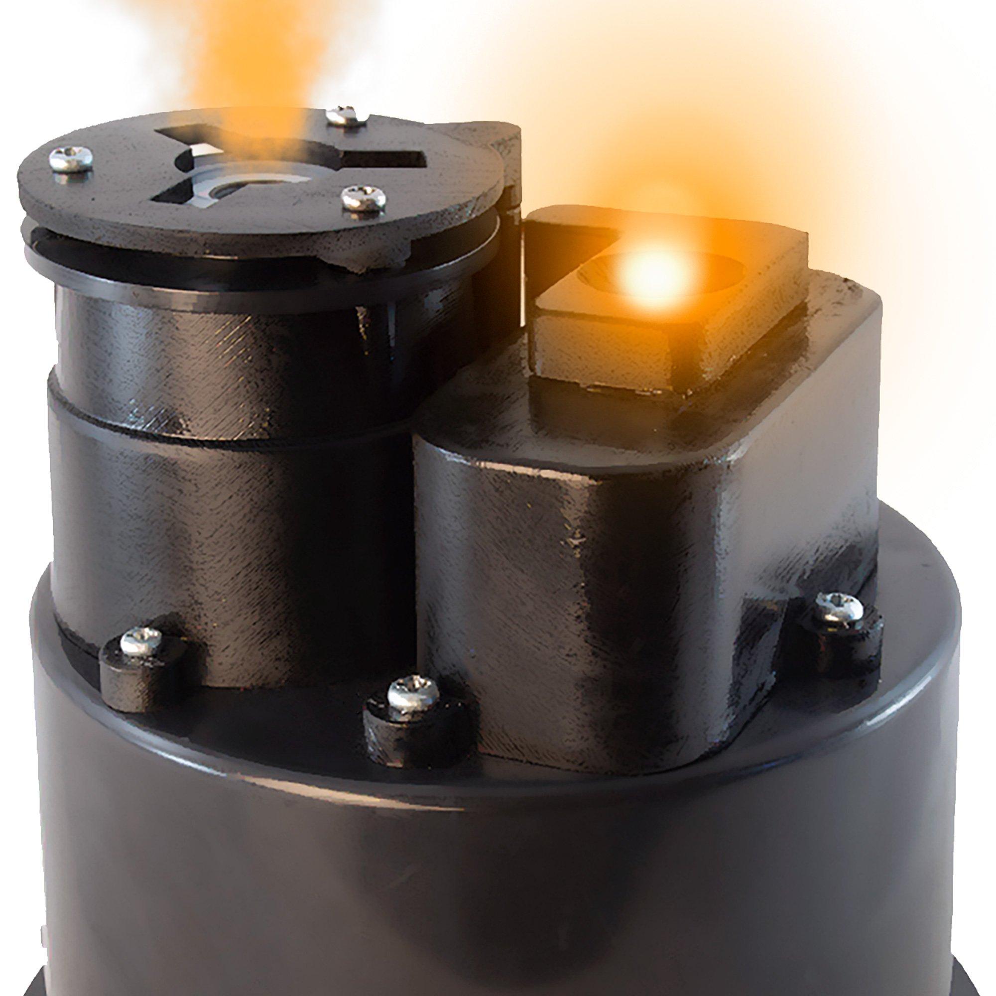 Light-Up Indoor Plastic Mist Machine. 6.5in - Image 3