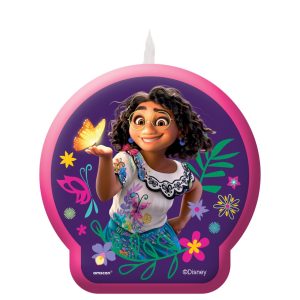 Mirabel Wax Birthday Candle. 2.4in x 2.5in - Encanto