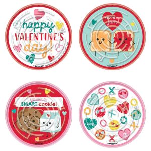 Valentine's Day Maze Puzzles. 12ct