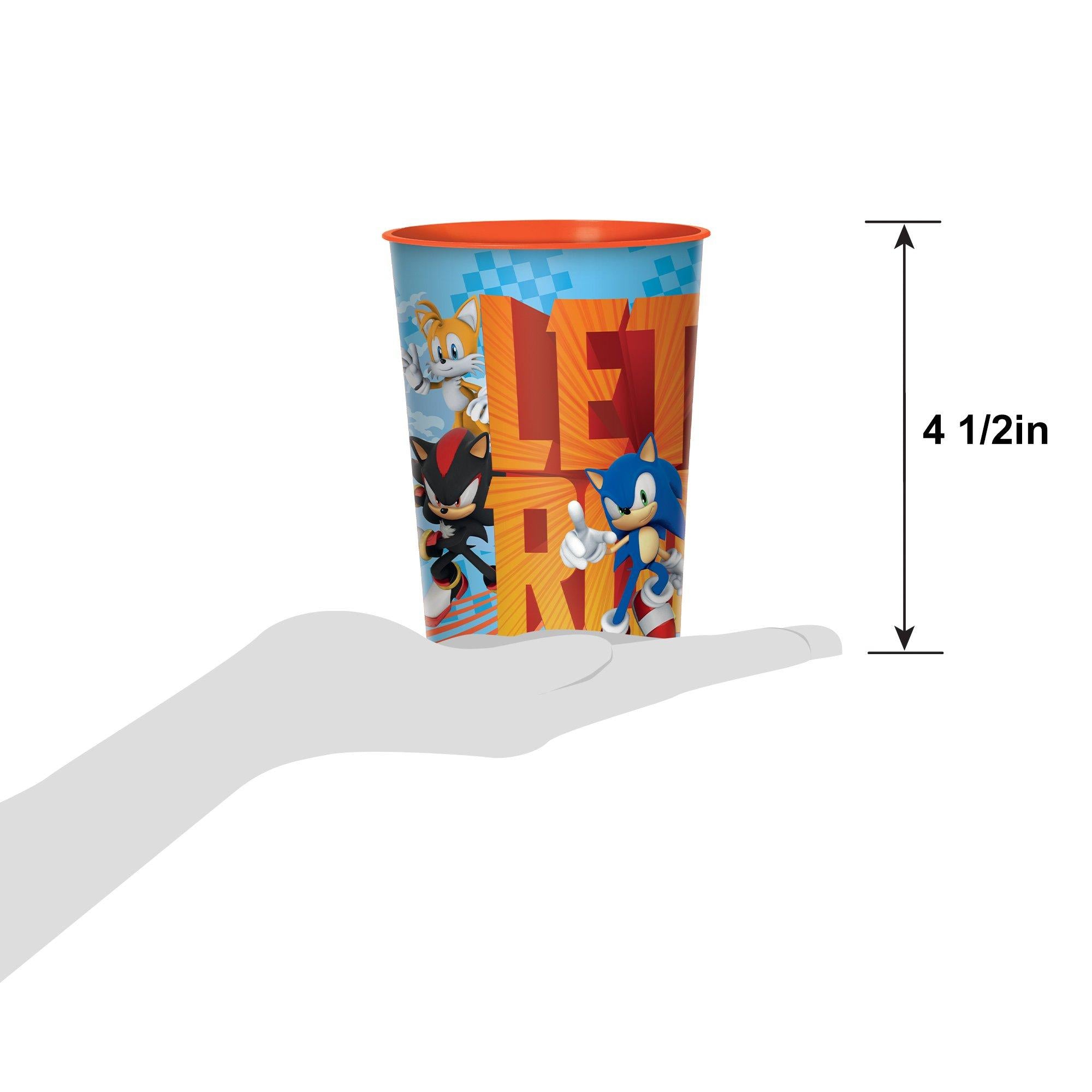 Sonic the Hedgehog Plastic Favor Cup. 16oz - Image 4