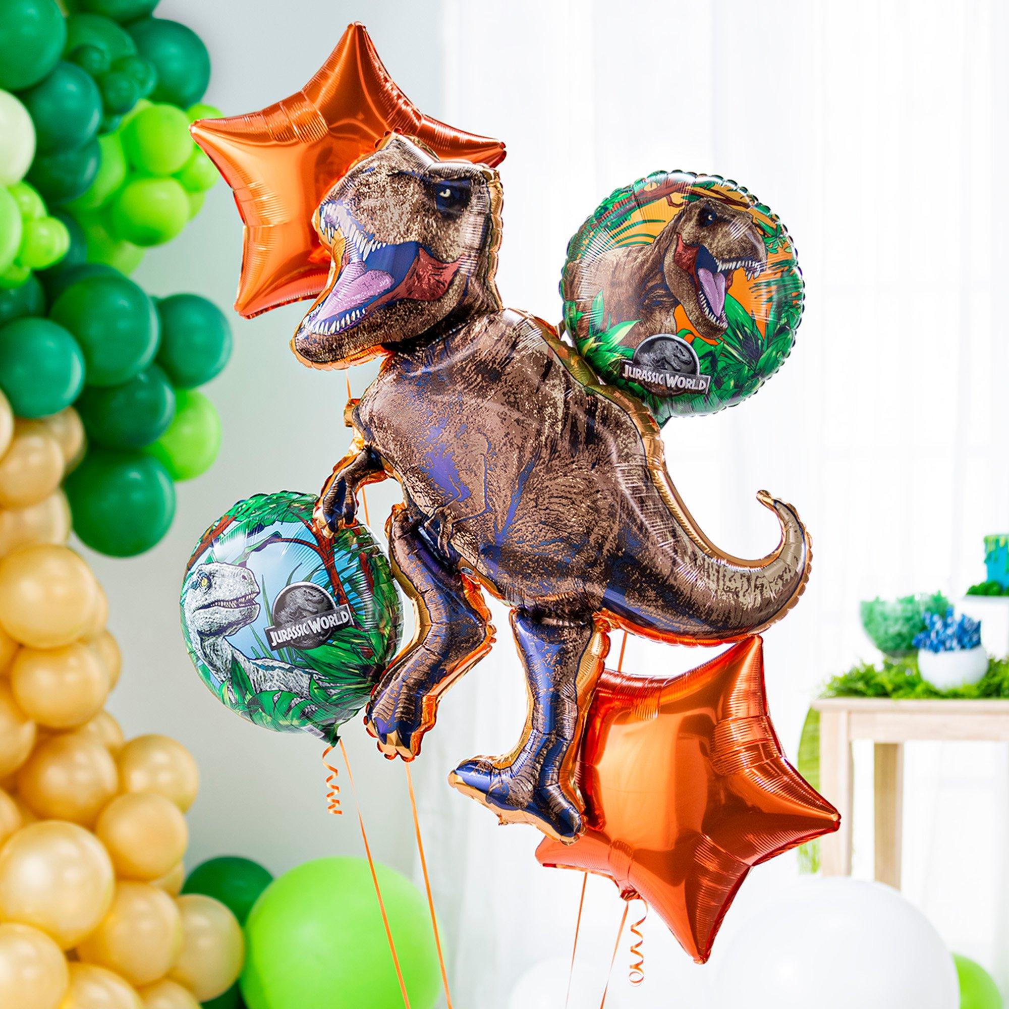 T-Rex Foil Balloon. 31in - Jurassic World - Image 2