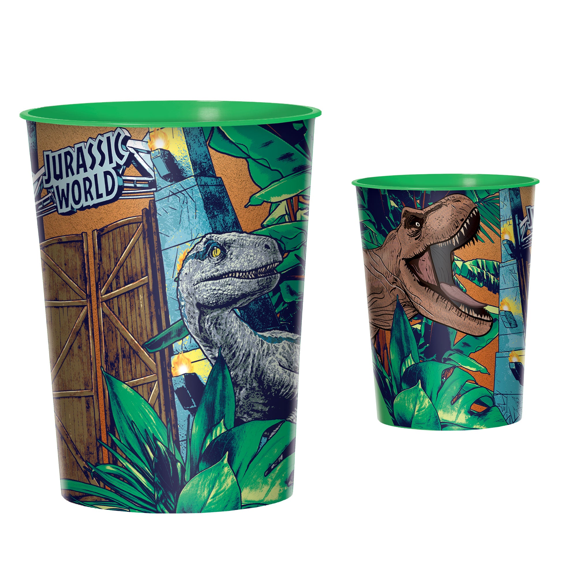 Jurassic World Plastic Favor Cup. 16oz - Image 4