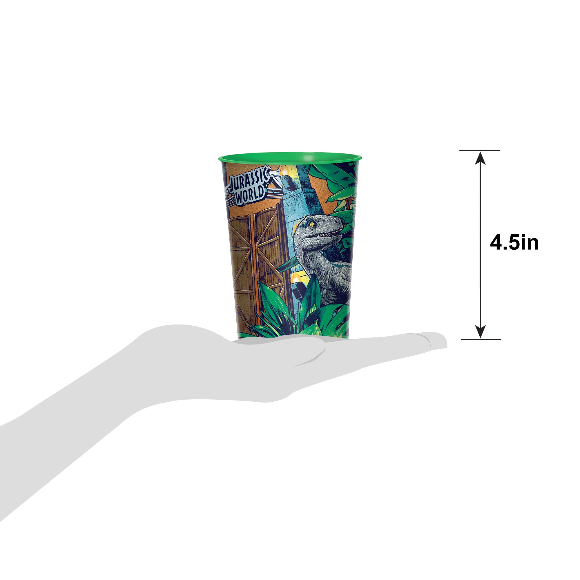 Jurassic World Plastic Favor Cup. 16oz - Image 5