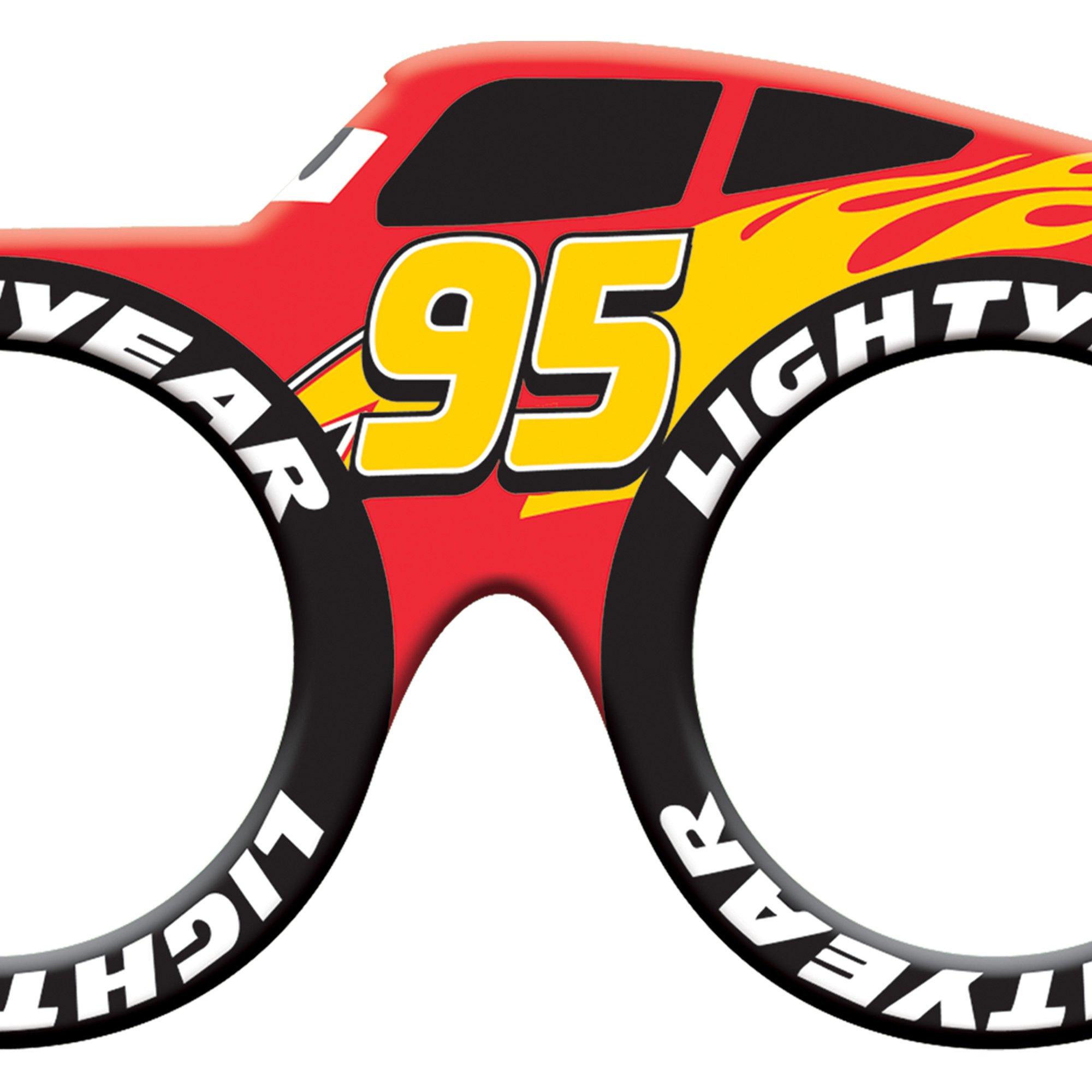 Lightning McQueen Racecar Glasses - Cars 3 - Image 2
