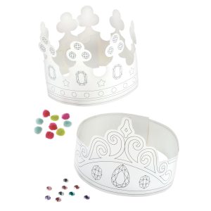 Color Your Own Crown Kit. 12pc