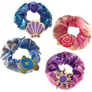Disney Princess Hair Scrunchies. 4pc