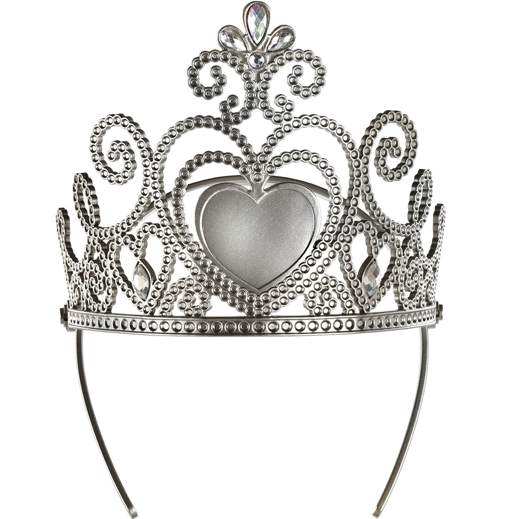 Silver Disney Princess Tiara & Wand Costume Accessory Kit - Image 3