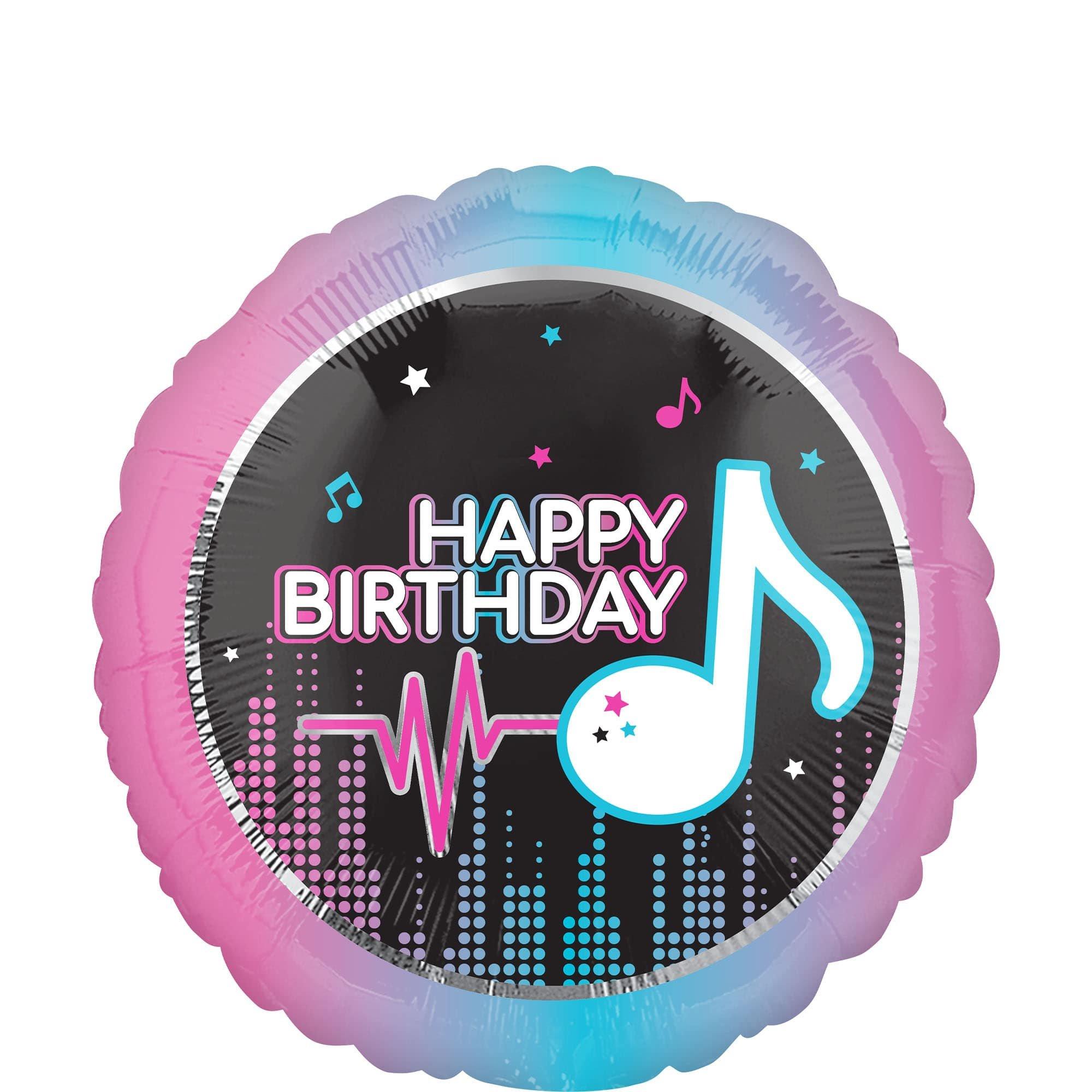 Internet Famous Happy Birthday Foil Balloon. 18in