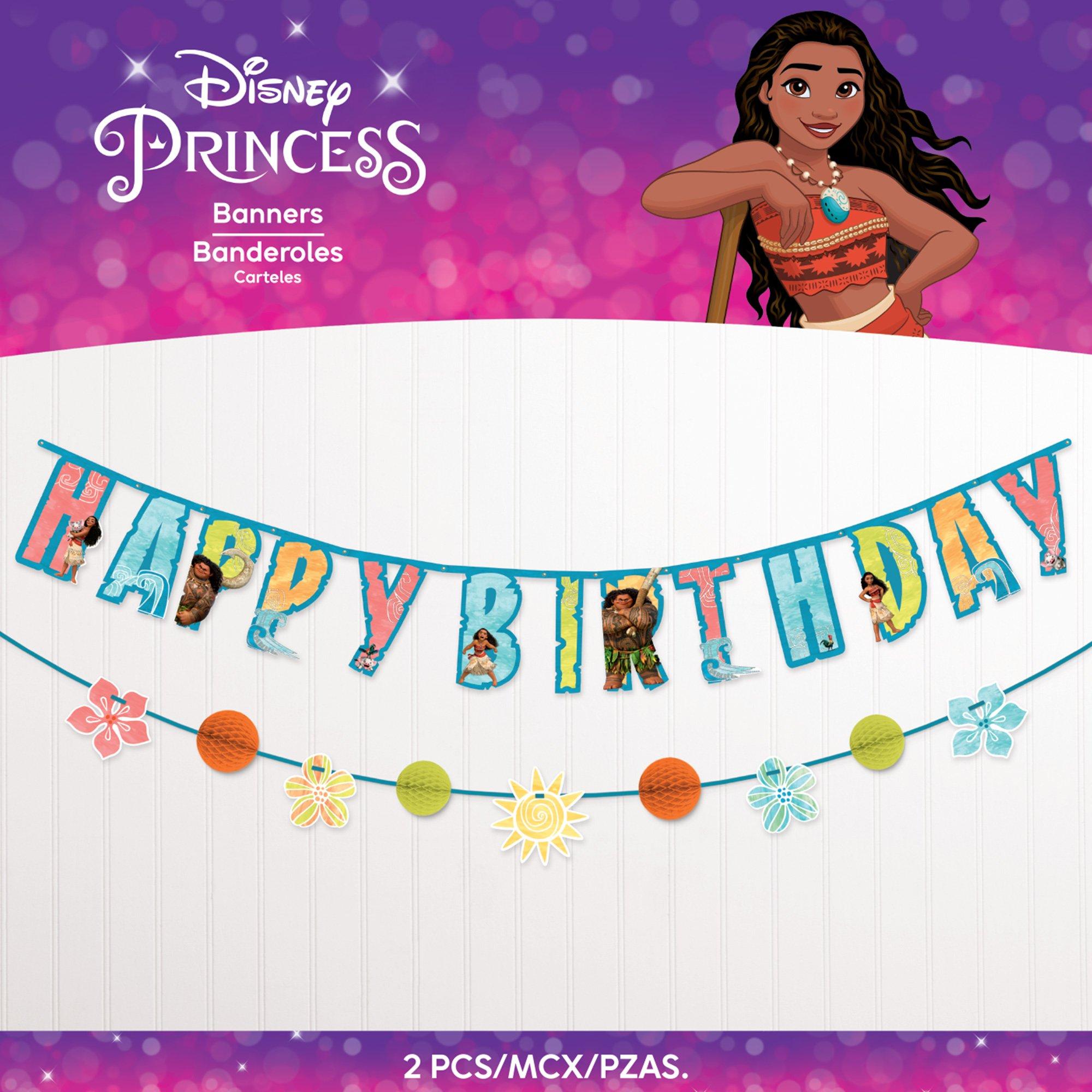 Moana Birthday Banner Set. 2pc. 5.3ft - Image 3