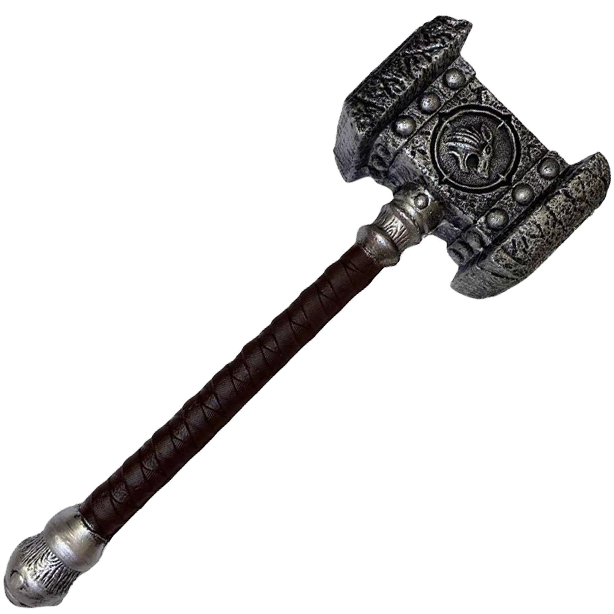 Orc Doomhammer Fantasy War Hammer. 21in - High-Density Foam Prop