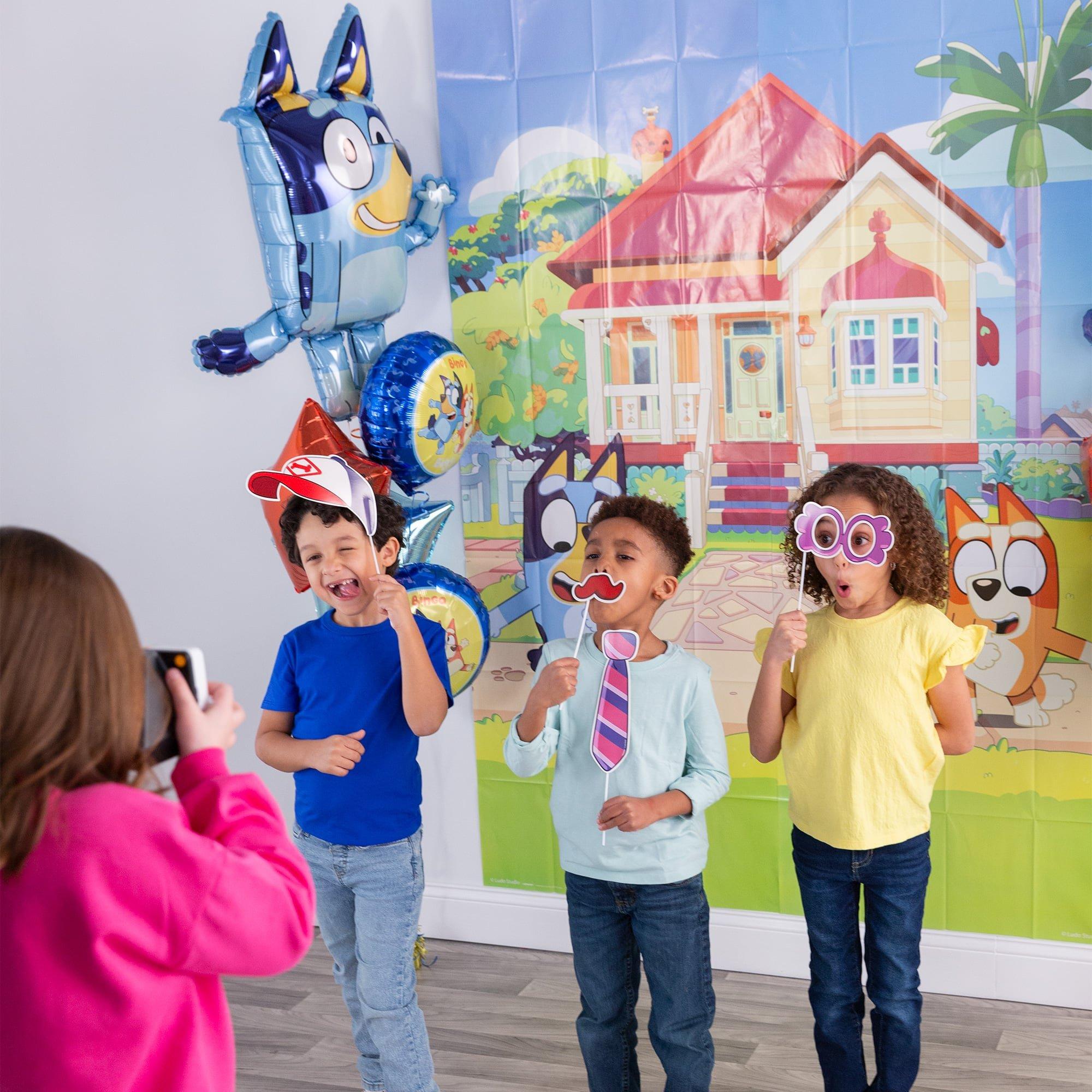 Bluey Foil Balloon Bouquet. 5pc - Image 4